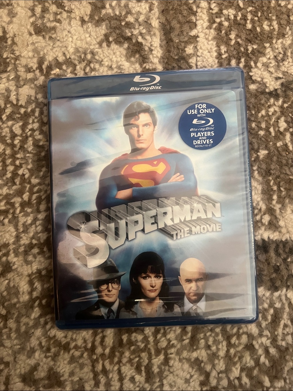 Superman The Movie Blu-ray New and sealed in original Case